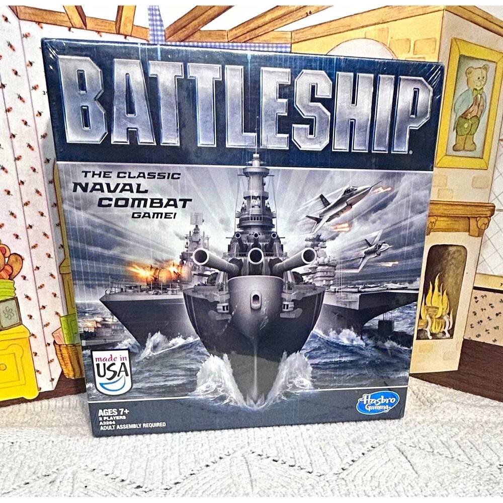 Hasbro Battleship Classic Naval Combat Board Game Model A3264 Brand New Sealed